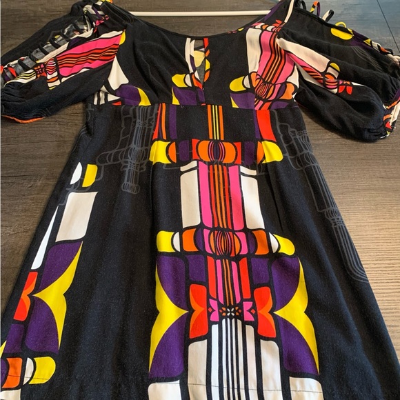 Geometric print tunic top - Picture 3 of 3